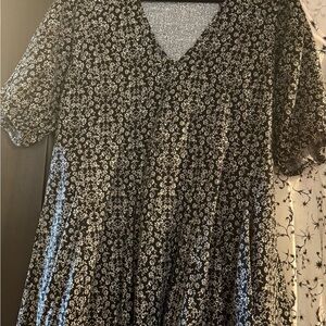 Universal Thread White Floral Dress